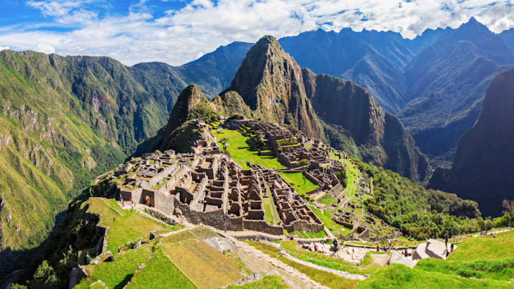 Machu Picchu in Peru ()