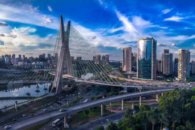 Brücke in São Paulo