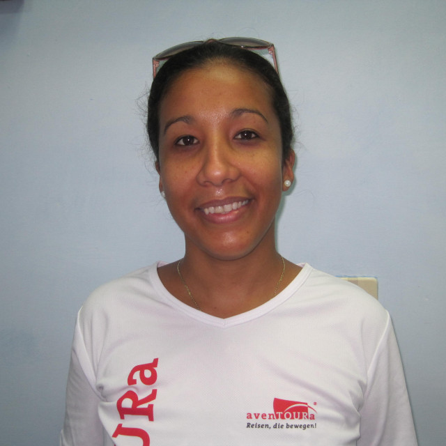 Reiseleiter Elizabeth Tejeda Guerra