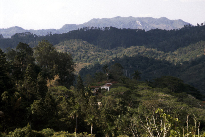 Landschaft der Sierra Escambray