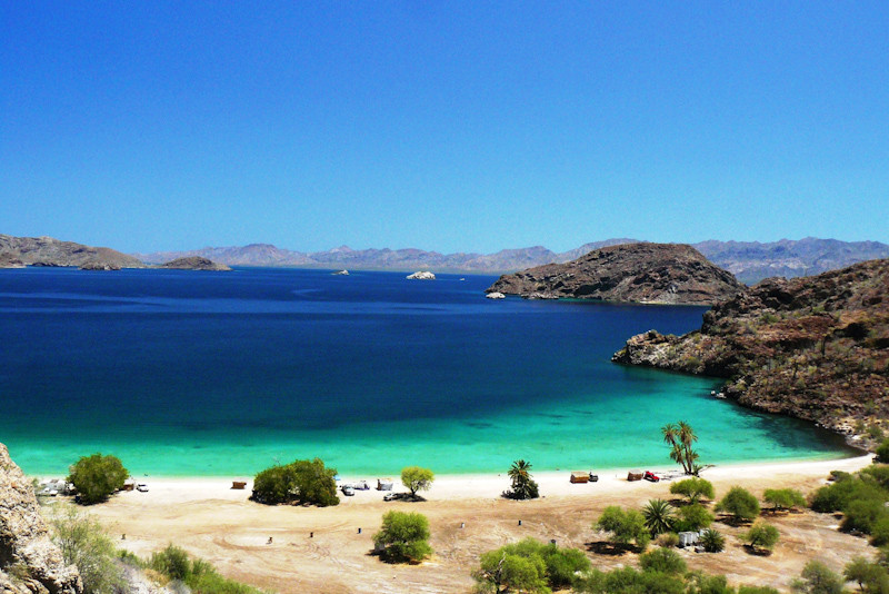 Traumhafter Strand in Baja California