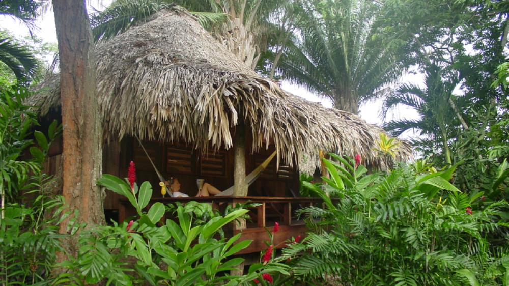 Cottage der Lamanai Outpost Lodge ()