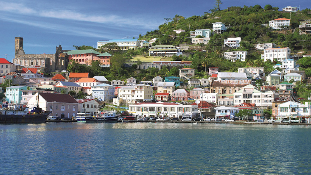 Häuser auf Grenada ()